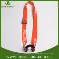 Lovecolour llavero de la correa del cuello de la botella de agua de encargo agradable con la hebilla adiustable